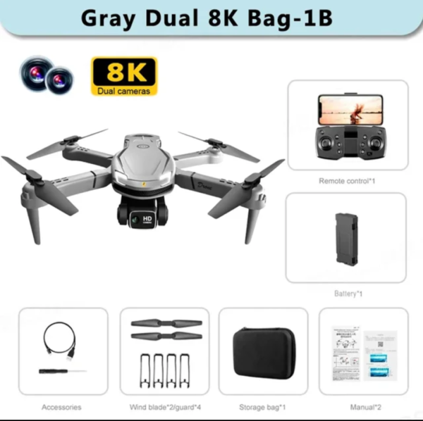 Xiaomi V88 Drone 8K 4K High-Definition Camera Anti-Shake Drone Dual Camera Intelligent Obstacle Avoidance Professional 15000M - Image 3