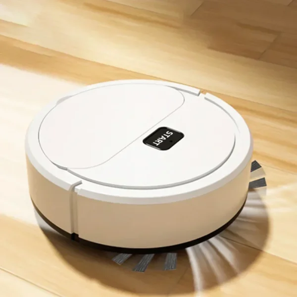 2024 Automatic Portable Mini Home Floor Robotic Vacuum Cleaner USB Rechargeable Wet Dry Three-In-One Sweeping Machine for Home - Image 3