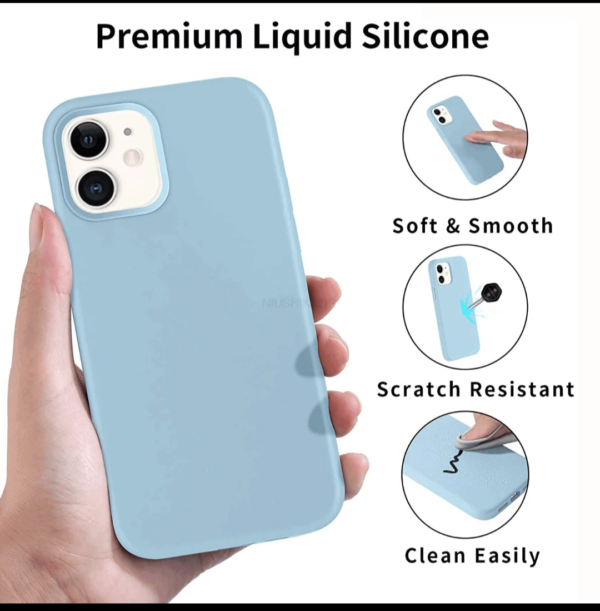 iphone liquid silicone case