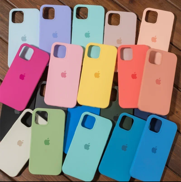 Original Official Silicone Cases For iPhone 16 15 14 13 Pro Max 16 Plus Case For Apple iPhone 16 14 15 13 12 Pro Case - Image 4