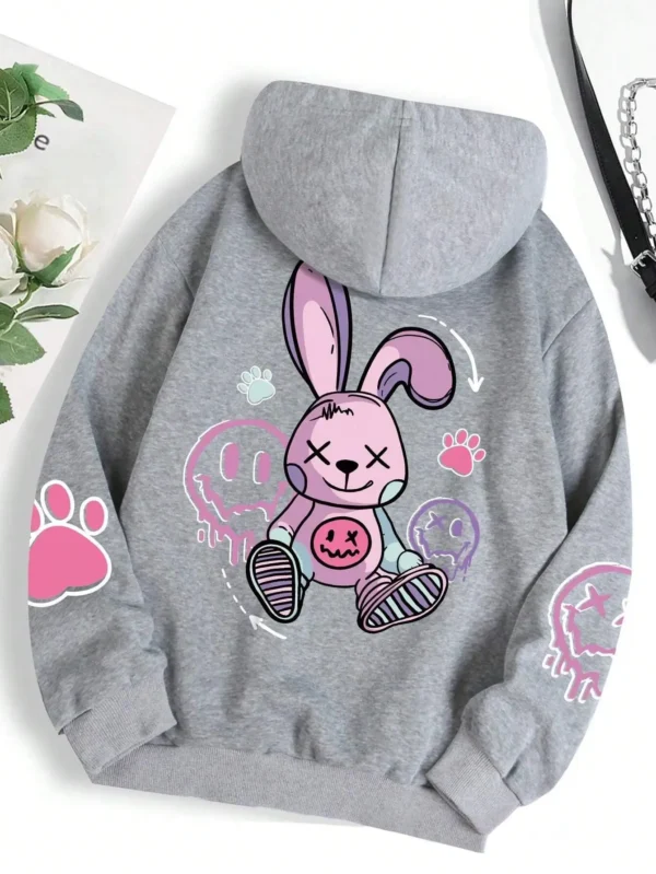 Hip Hop Street Casual Printed best hoodies for women Fashion Hoodie Oversize Loose New Sweatshirts Autumn Warm Fleece Clothing - Image 3