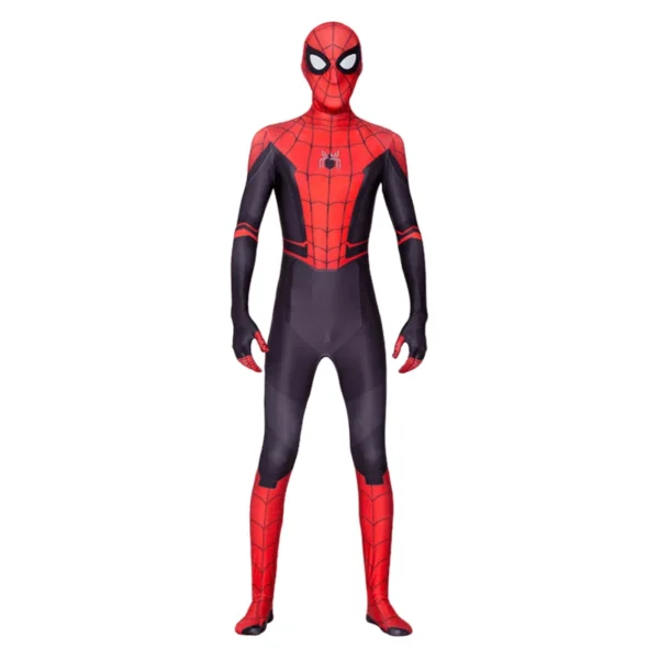 Adult Halloween Costume: Spider-Man, Black Panther, Iron Man Spider Jumpsuit Bodysuit - Image 5